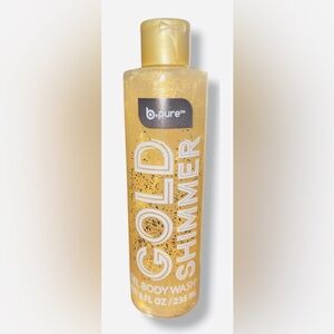 Gold Shimmer Gel Body Wash-Vanilla